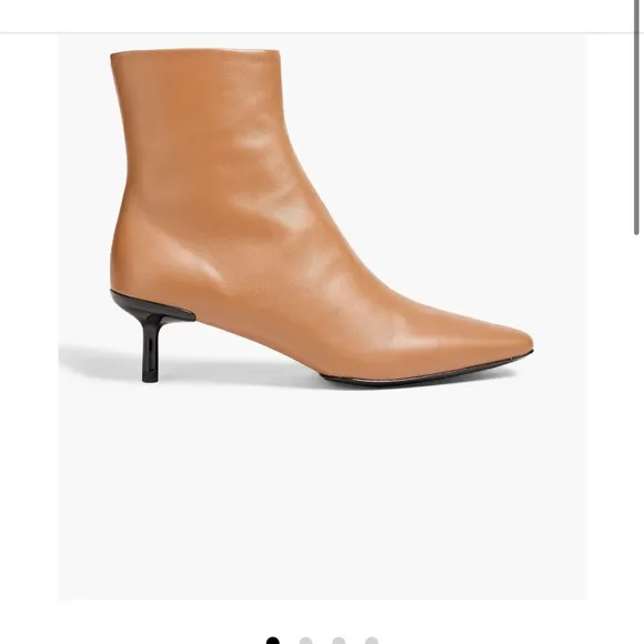 RAG and BONE Rio leather ankle boots Light Brown Pointed Toe Size 38 US 8