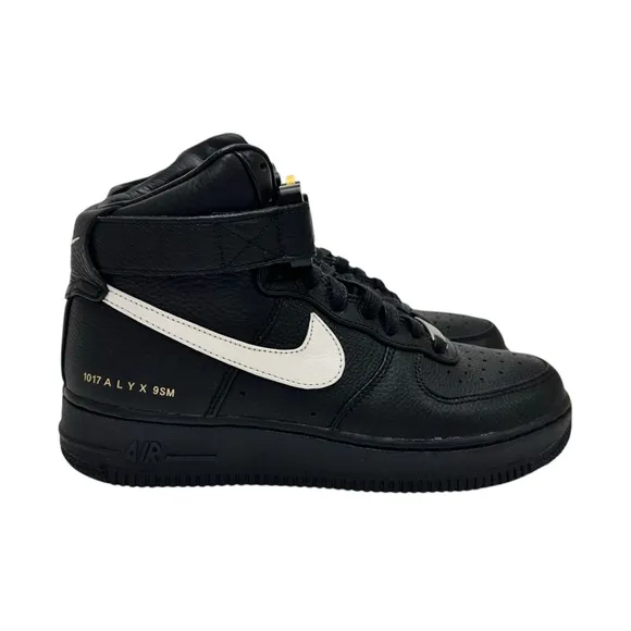RARE NIKE x 1017 ALYX 9SM Air Force 1 High Sneakers in Black