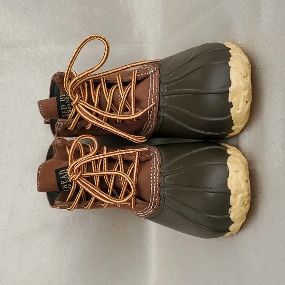 RED HEAD Insulated Waterproof Leather Brown Lace-Up Boots SIZE: 8
