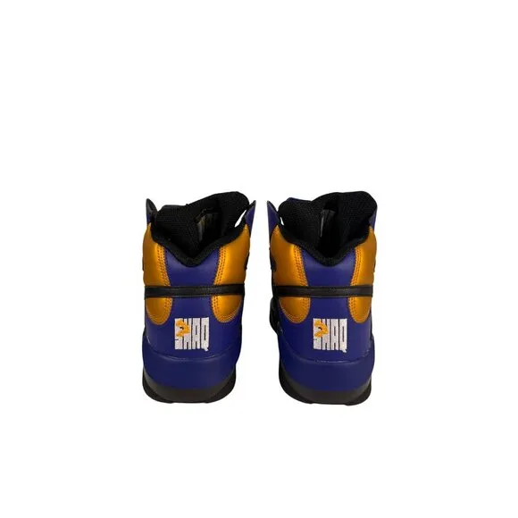 Reebok Mens Shaq Attaq &quot;Los Angeles Lakers&quot; Basketball Sneakers - US 8.5 GY7127