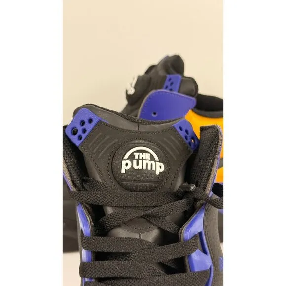 Reebok Mens Shaq Attaq &quot;Los Angeles Lakers&quot; Basketball Sneakers - US 8.5 GY7127