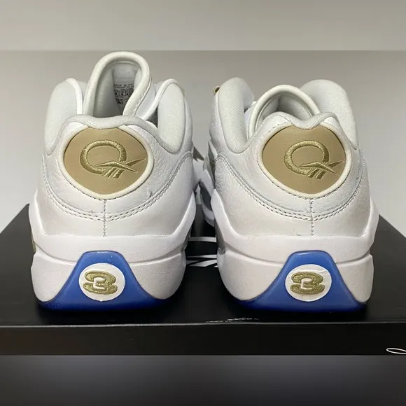Reebok Question Low Oatmeal Shoes Sneaker Size 10 DS ALLEN INVERSION REEBOK 1999