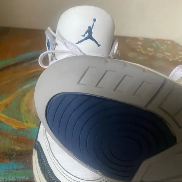 Retro Nike Air Jordan 3 Midnight Navy Size 6Y