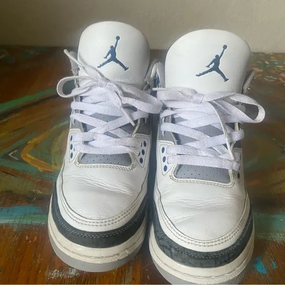 Retro Nike Air Jordan 3 Midnight Navy Size 6Y