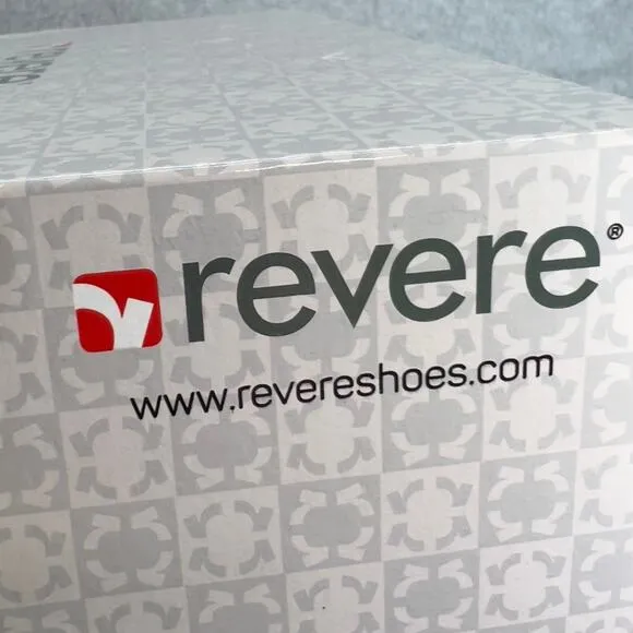 Revere Dublin Leather Zip Up Ankle Sneaker Shoe-Camo Espresso -Women Size 8 *NEW