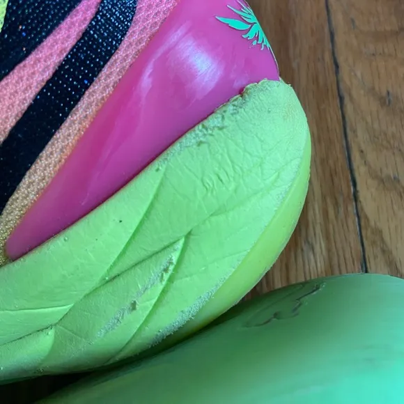 Rick &amp; Morty Puma melo 2.0 mismatched basketball sneakers size 7.5