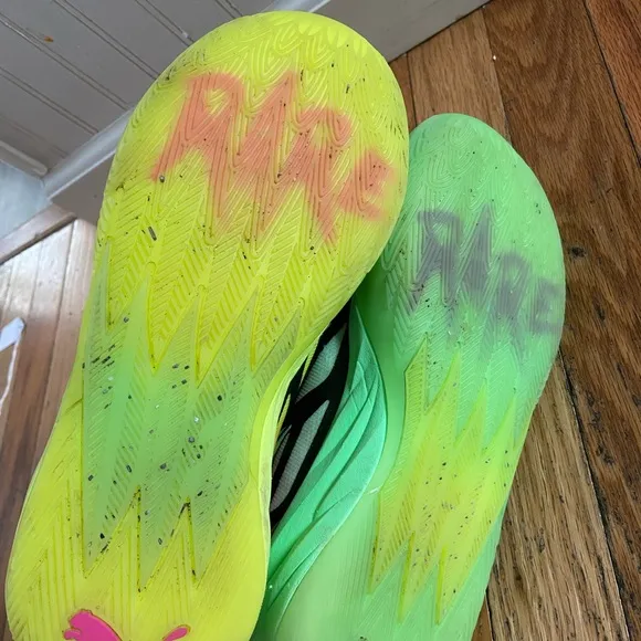 Rick &amp; Morty Puma melo 2.0 mismatched basketball sneakers size 7.5