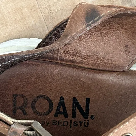 Roan Bed Stu Sandals Brown Size 7