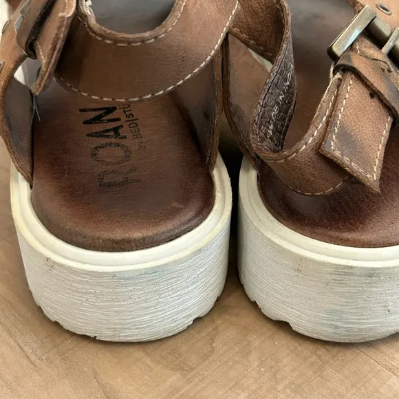 Roan Bed Stu Sandals Brown Size 7