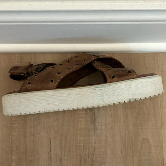 Roan Bed Stu Sandals Brown Size 7