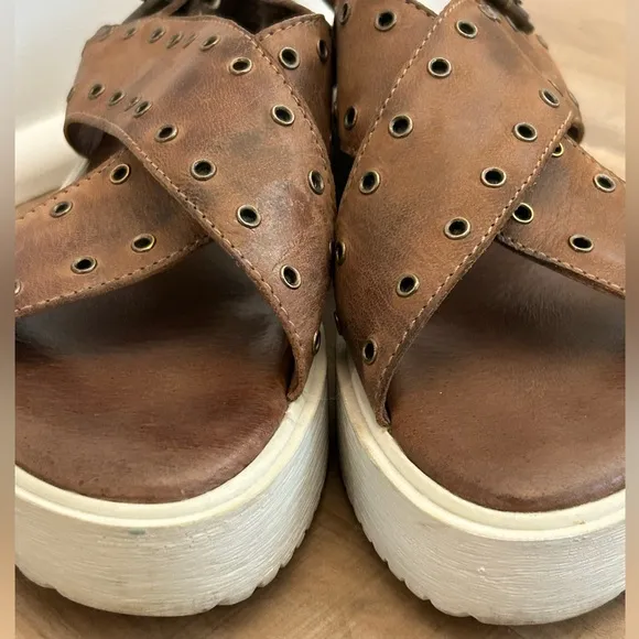 Roan Bed Stu Sandals Brown Size 7