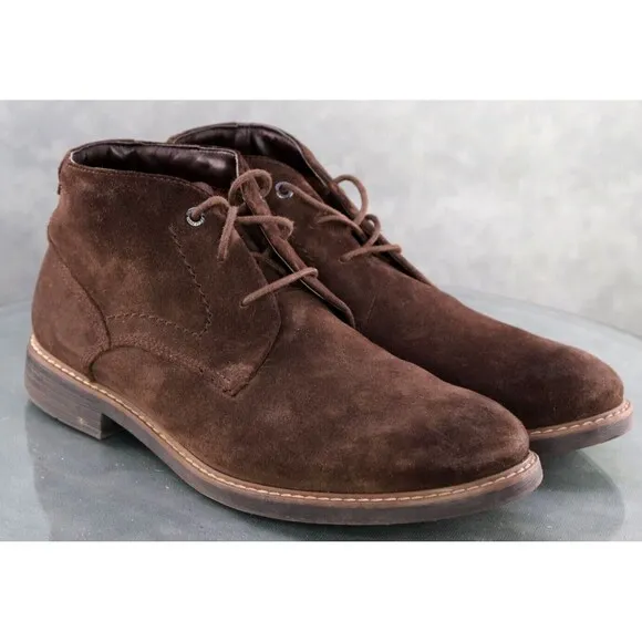 Rockport Classic Break Men's Chukka Boots Size 9 Suede Brown