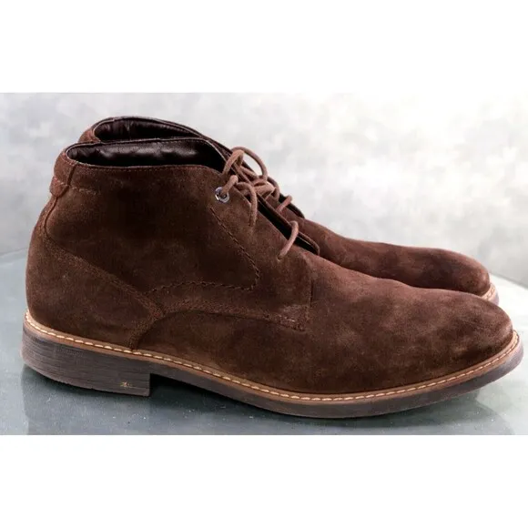 Rockport Classic Break Men's Chukka Boots Size 9 Suede Brown