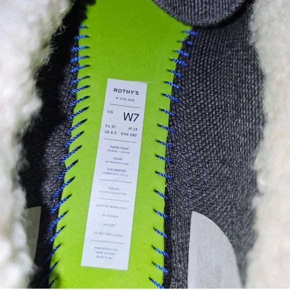 ROTHY'S WOOL SHERPA LOAFERS SHOES