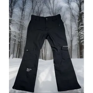 SAGA Outerwear Pants Women's M Black Snowboard/Ski Bottoms Fatigue 2L Series EUC