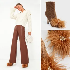 SAM EDELMAN Feather Boots - Price Firm