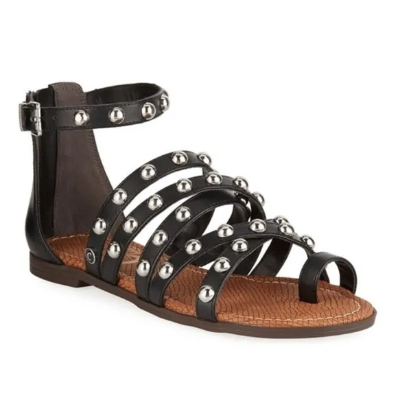 SAM EDELMAN STUDDED SANDALS 6