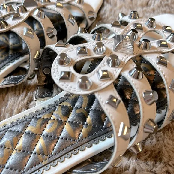 SAM EDELMAN STUDDED/SPIKED SANDALS🔥 7