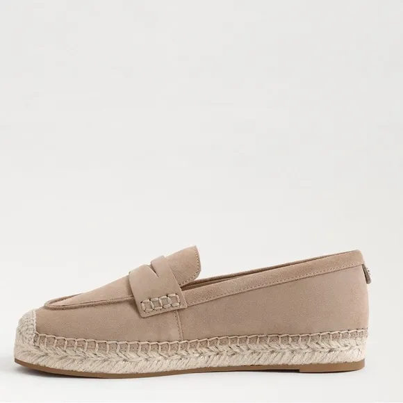 Sam Edelman Women’s 7 Kai Espadrille Suede Loafer