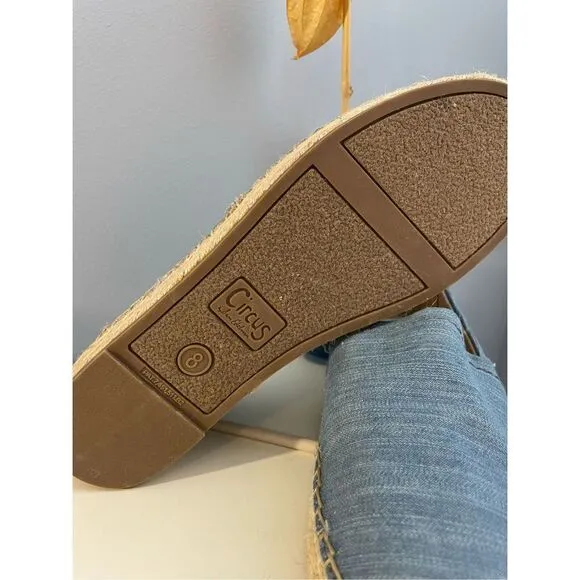 Sam Edelman Espadrille Slip On Shoes Sz 8