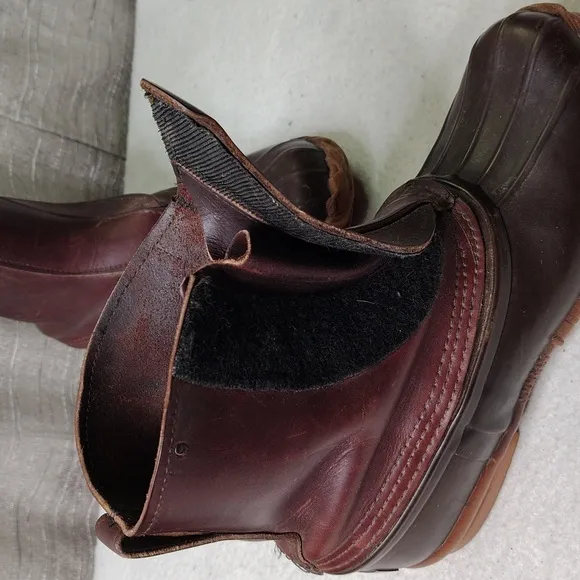 Schnees Boots Men's Size 10 Montana II Leather Duck Boot Waterproof