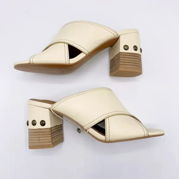 See by Chloe Tina Studded Cream Sandals