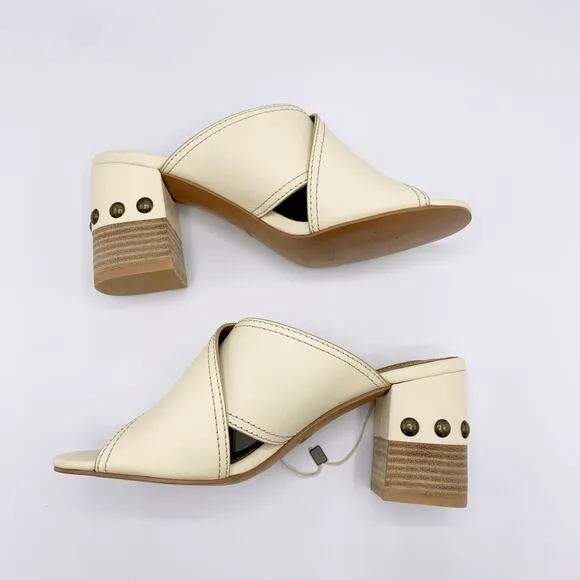 See by Chloe Tina Studded Cream Sandals