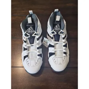 Size 10.5 - adidas Crazy 8 2023 White Black Men's Basketball Sneakers