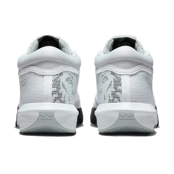 Size 12- Nike Lebron Witness 8 VIII White Smoke Grey Mens Sneakers Basketball