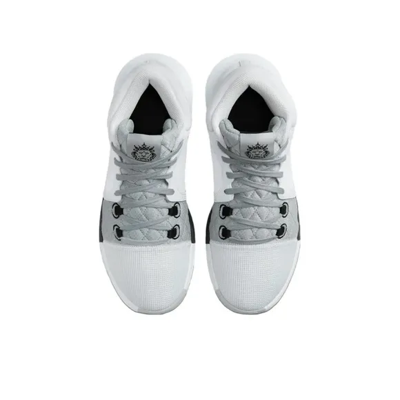 Size 12- Nike Lebron Witness 8 VIII White Smoke Grey Mens Sneakers Basketball