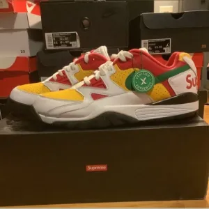 Size 12 Supreme x Nike Air Cross Trainer Low White 2021