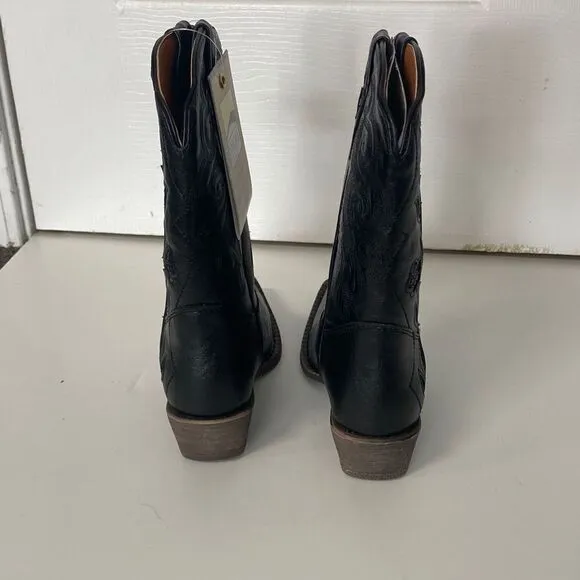 Smoky Mountain Black Victoria Sequin Cowgirl Boots Size 11 NEW