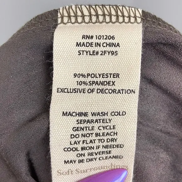 Soft Surroundings Pleated Skirt Size L Faux Suede A-Line Midi Brown Western Boho
