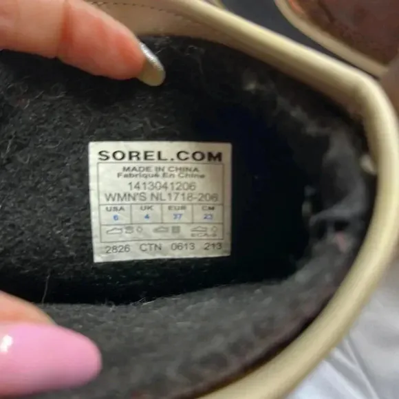 Sorel 1964 CVS premium boots size 6 waterproof