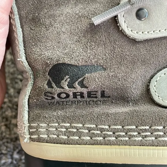 SOREL Joan Of Arctic Waterproof Boots Women’s 9.5 Tall Leather Lace Up Winter