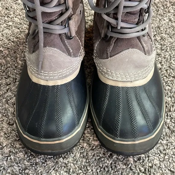SOREL Joan Of Arctic Waterproof Boots Women’s 9.5 Tall Leather Lace Up Winter