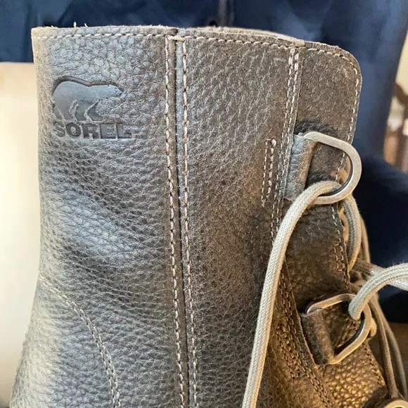 Sorel Joan of Artic Grey Boots SZ 10.5 NEW