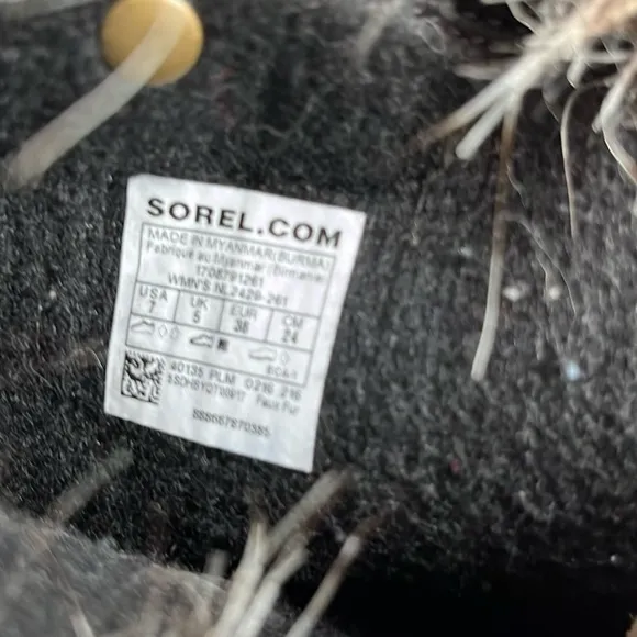 SOREL JOAN OF ARTIC Waterproof Winter Leather Calf Boots Sz 7