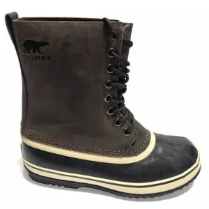 Sorel Men’s 1964 Leather, Insulated Waterproof Winter Boots, Size 10M