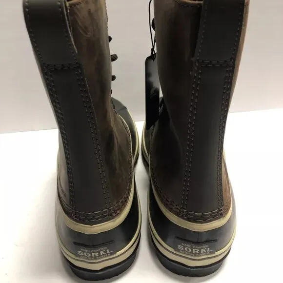 Sorel Men’s 1964 Leather, Insulated Waterproof Winter Boots, Size 10M