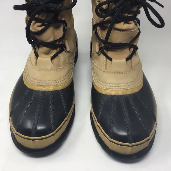 Sorel Men's Caribou II Lace Up Snow Boots Waterproof Insulated Winter Size 12 US