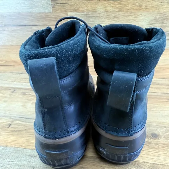 Sorel Size 8 Men's Cheyanne Lace Full Grain Waterproof Duck Boots,