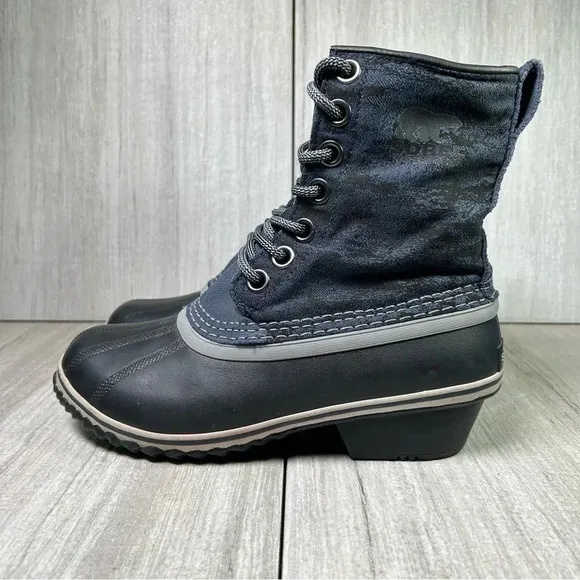 Sorel Slimpack 1964 Waterproof Duck Boots Lace Up Snow Boots Women’s Size 7.5