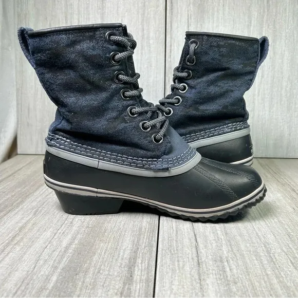 Sorel Slimpack 1964 Waterproof Duck Boots Lace Up Snow Boots Women’s Size 7.5