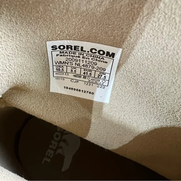 Sorel Tan Boots with Premium Suede and Modern Sole
