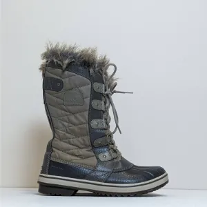 Sorel Womens Sz 8 Tofino II Sage Green Winter Snow Boots LL3654-365 Waterproof