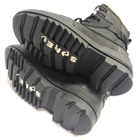Sorel Women’s Tivoli IV Parc, Black Waterproof Winter Boots, Size 7M