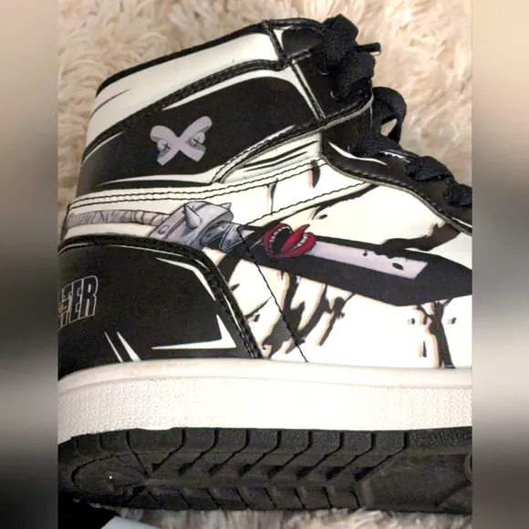 Soul Eater Anime Basketball Sneakers By