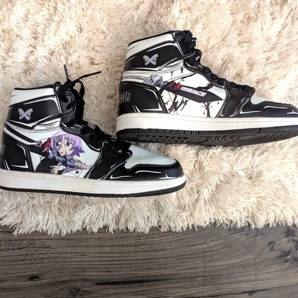 Soul Eater Anime Basketball Sneakers By