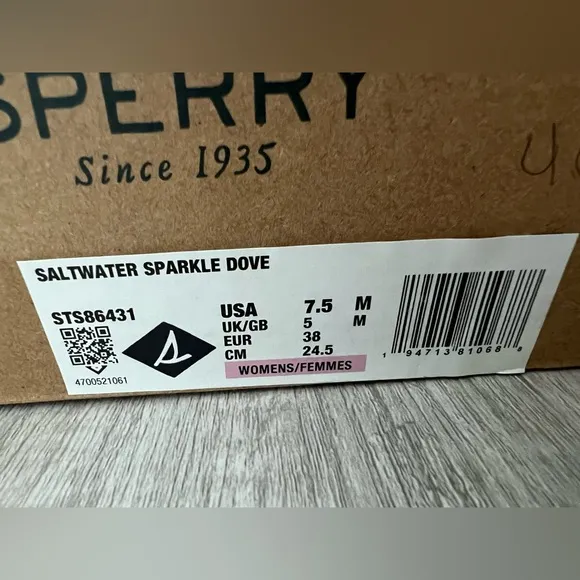 Sperry Women's Saltwater Waterproof Duck Boots Size 7.5